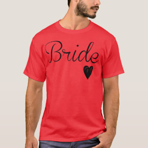 T-shirt Fête d'enterrement de vie de jeune fille Blanche F