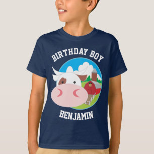 T-shirt Fête des Anniversaires de enfants de la ferme de V