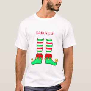 T-shirt Fête des elfes papa tendance