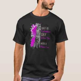 T-shirt Fête des femmes Valentines Maine Coon Cat Mama Mèr