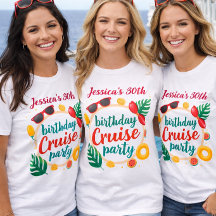 Fête des filles d'anniversaire Croisière personnal