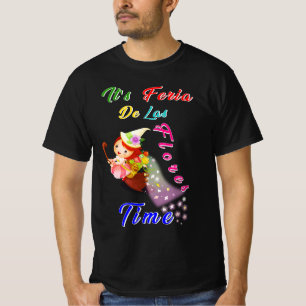 T-shirt Fête des fleurs juillet Colombie Feria De Las Flor