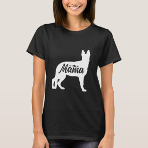 T-shirt Fête des mères bergers allemands propriétaire de c