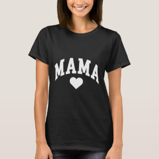 T-shirt Fête des mères cardiaques de maman