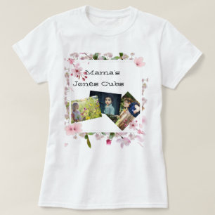 T-shirt Fête des mères florales Les trois petits photos de