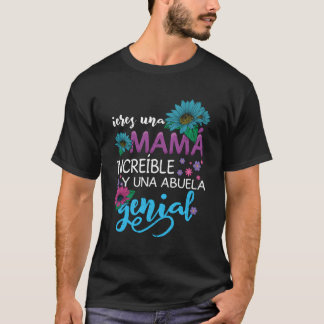 T-shirt Fête Des Mères Grand-Mère Retraitée Grand-Mère Gra