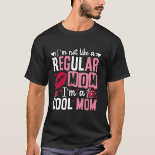 T-shirt Fête des Mères Je ne suis pas comme une maman ordi