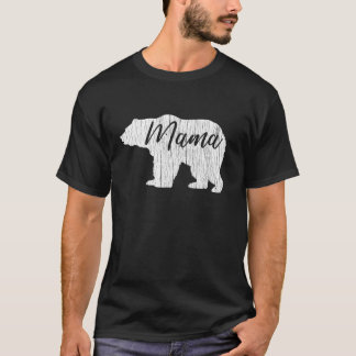 T-shirt Fête des mères MAMA OURS Drôle maman Cadeau