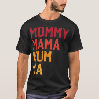 T-shirt Fête des mères maman maman maman maman 2022 