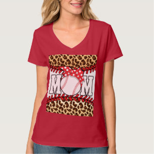 T-shirt Fête des Mères Messy Hair Baseball