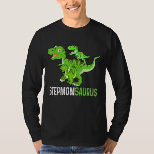T-shirt Fête des Mères Stepmomsaurus T rex Dinosaur Funny 