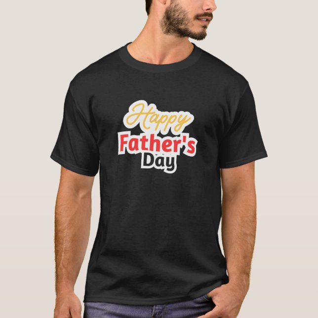 T-shirt fête des pères (Devant)