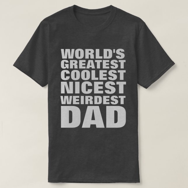 T-shirt Fête des pères (Design devant)