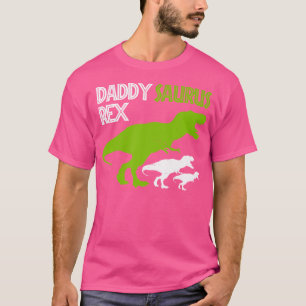 T-shirt Fête des pères Daddysaurus Dadysaurus T Rex Dons