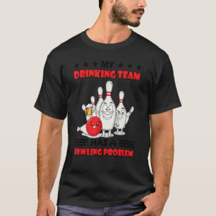 T-shirt Fête des pères De Bière Mon Équipe De Boissons A U