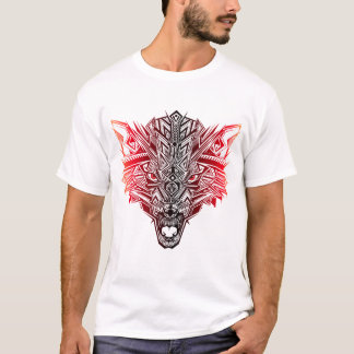 T-shirt Fête des pères de cadeau d'animaux ethniques de