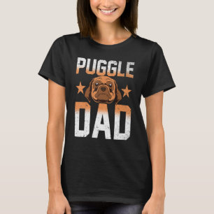 T-shirt Fête des pères de chien mâle papa propriétaire ani