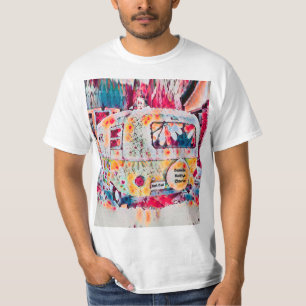 T-shirt Fête des pères de design pour le camping-car rétro