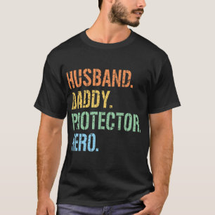 T-shirt Fête des pères de héros pour père de famille m