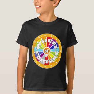 T-shirt Fête des pères de la Journée de la roue Fortune Co