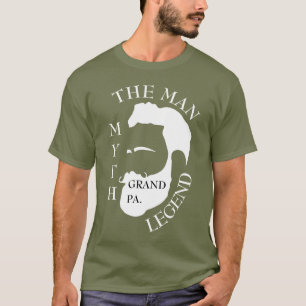 T-shirt Fête des pères de père légendaire et élégant moder