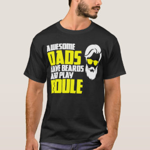 T-shirt Fête des pères design du joueur de Boule disant je