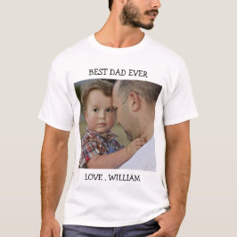 T-shirt Fête des pères du meilleur père pour toujours Text