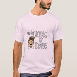 T-shirt Fête des pères du roi des papas
