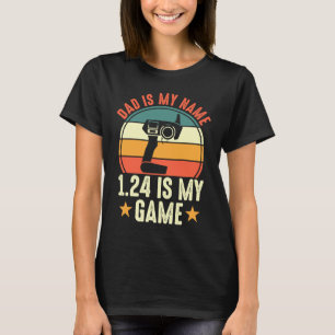 T-shirt Fête des pères Fente Voiture Racer Papa Est Mon No