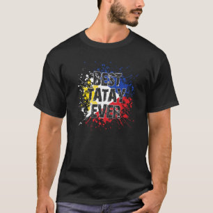 T-shirt Fête des pères Filipino Papa Philippines Drapeau M