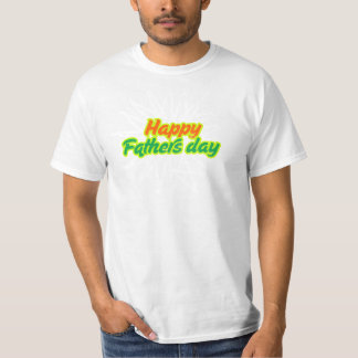 T-shirt fête des pères heureuse