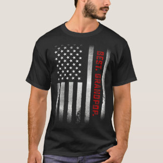 T-shirt Fête des pères Homme Pour Papa Best Grandpop Ever 