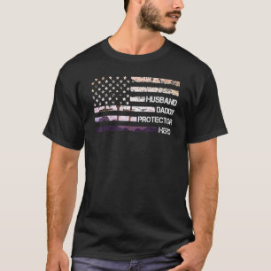 T-shirt Fête des pères Hommes Pour Papa Mari Protecteur Pa
