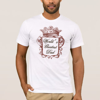 T-shirt Fête des pères : le plus grand papa du monde