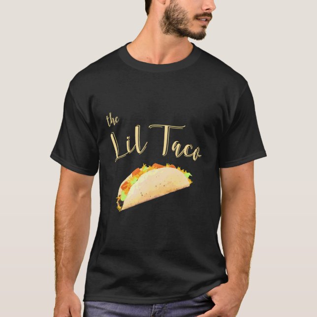 T-shirt Fête des pères Lil Taco Le Cadeau De Son (Devant)