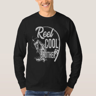 T-shirt Fête des pères mâle de pêche bobine Cool Brother P
