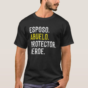T-shirt Fête des pères Mari grand-père protecteur Héros da