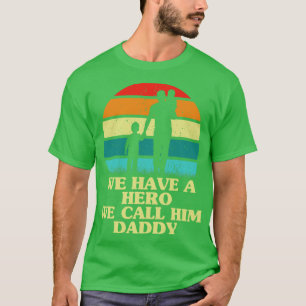 T-shirt Fête des pères Meilleur papa Jamais Rétro Sunset F