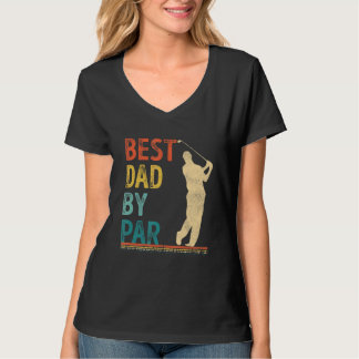 T-shirt Fête des pères Meilleur Papa Par Par Golfer Daddy 