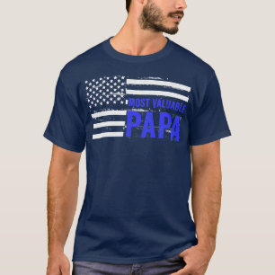 T-shirt Fête des pères Papa Papa Papa la plus précieuse (4
