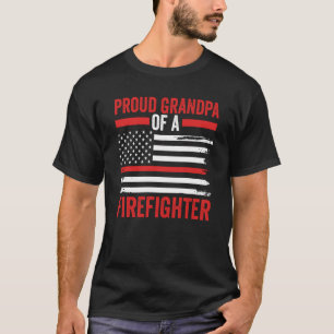 T-shirt Fête des pères Patriotique Papa Fier Grand-Père D'
