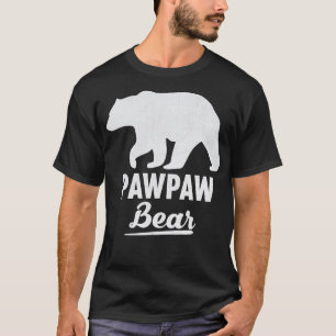 T-shirt Fête des pères Pawpaw ours grand-père Cadeau homme
