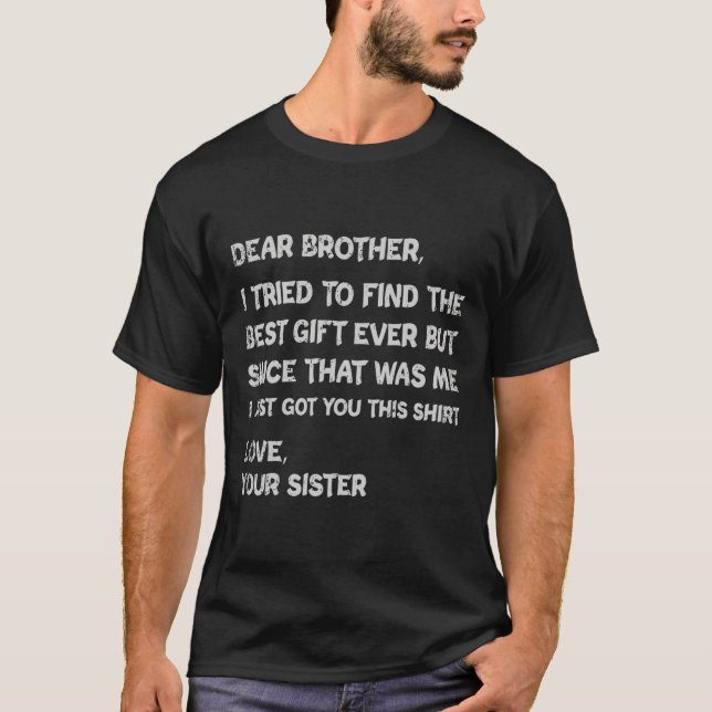 T-shirt Fête des pères Présente Pour Les Vêtements Brother (Devant)