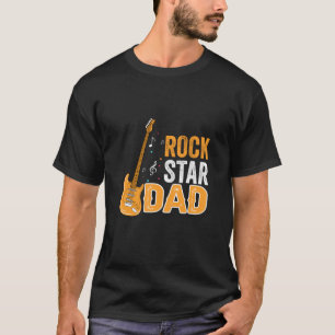 T-shirt Fête des pères Rock Star Papa