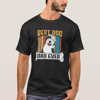 T-shirt fête des pères Sheepadoodle Amoureux des chiens Be