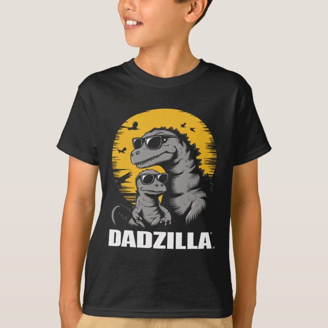 T-shirt Fête des pères Surprise Pour Dino Papa Ultimate - (Devant)