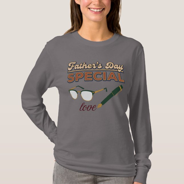 T-shirt Fête des pères - Sweatshirt chaleureux pour cadeau (Devant)