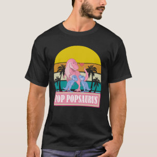 T-shirt FÊTE DES PÈRES T-Rex du Dinosaure POP POPSAURUS