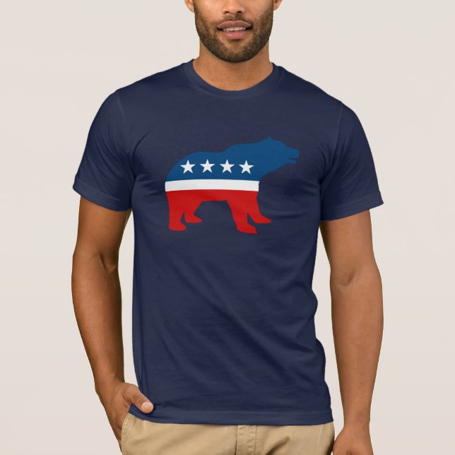 T-SHIRT FÊTE D'OURS GRIZZLY (Devant)