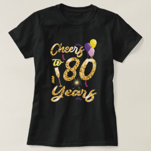 T-shirt Fête du 80e anniversaire de 1941 à 1940